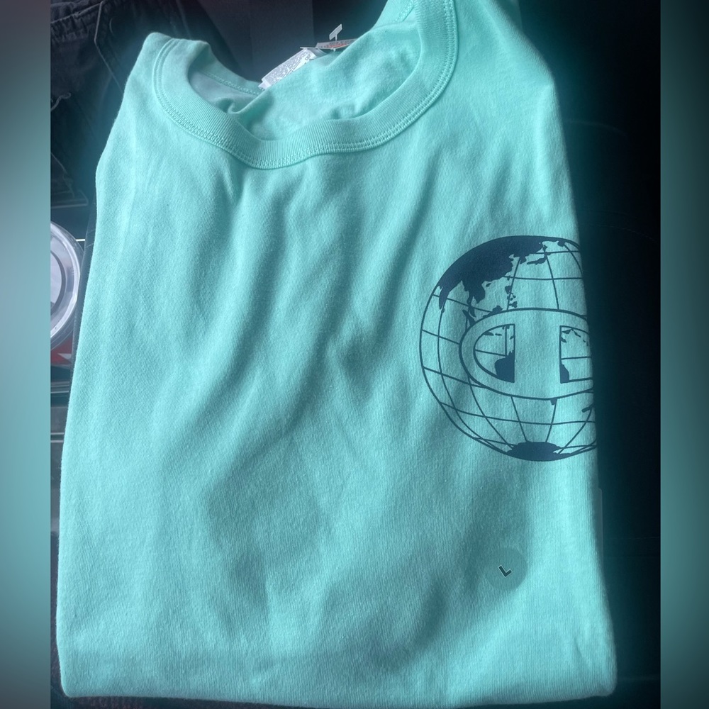 Champion mint shirt size Lg